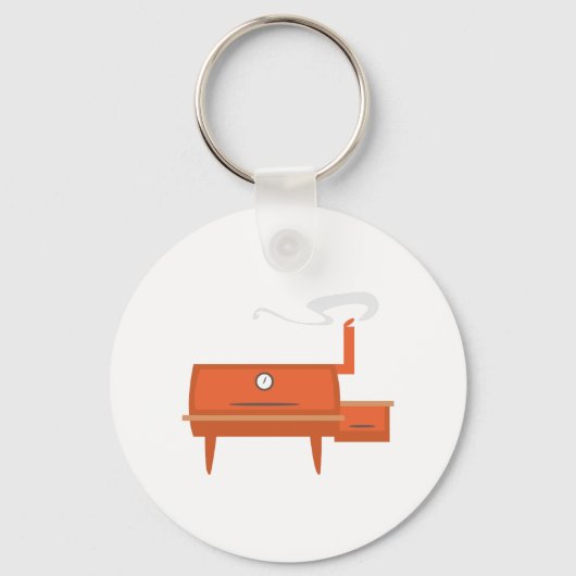 BBQ Grill Sleutelhanger (Voorkant)