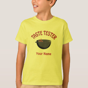 BBQ Grill Taste Tester Kinder T-shirt