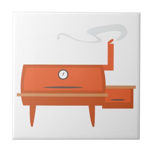 BBQ Grill Tegeltje (Voorkant)