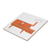 BBQ Grill Tegeltje (Zijkant)