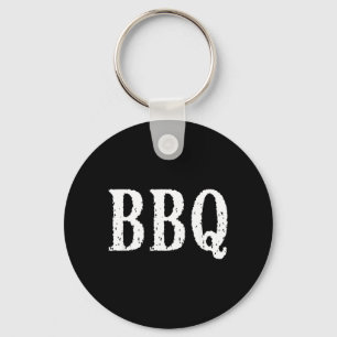 Bbq-grill zomer barbecuefeest sleutelhanger