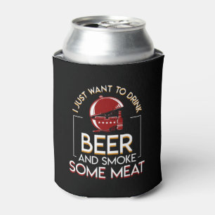 BBQ Grilling Beer wil vlees roken Blikjeskoeler