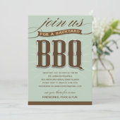 BBQ JARDIN| INVITATION À LA FÊTE (Debout devant)