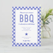 BBQ jardin | Invitation Barbecue Party (Debout devant)