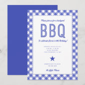 BBQ jardin | Invitation Barbecue Party (Devant / Derrière)