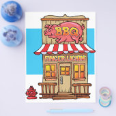 BBQ Joint Flyer (Enkel)