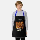 BBQ Kind Schort. . Barbecue liefhebber. Schort (Gedragen)