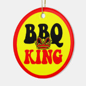 BBQ King Keramisch Ornament (Links)