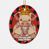 BBQ King Pig custom ornament (Rechts)