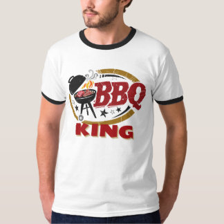 BBQ KING Tshirt voor papa; Vaderdag cadeau