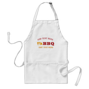 BBQ King voeg bewerk tekst Schorten