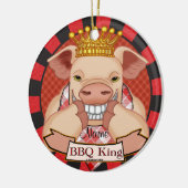 BBQ Koning Varken ornament (Links)