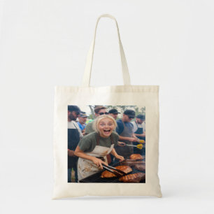 BBQ Kookwedstrijd Foto Aanpassen Tote Bag