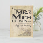 BBQ M. et Mme BBG COUPles invitation à la douche (Debout devant)