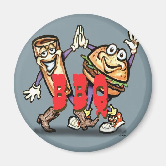 BBQ MAGNEET (Voorkant)