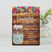 BBQ Mason Jar Invitation (Debout devant)