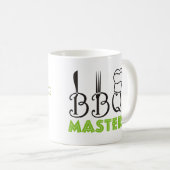 Bbq Master Fêtes des pères Mugs (Devant droit)