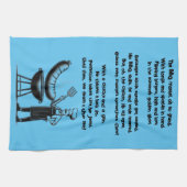 BBQ Master’s Humorous Poem  Theedoek (Horizontaal)