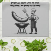 BBQ Master’s Humorous Poem  Theedoek (Gevouwen)