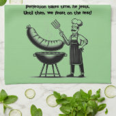 BBQ Master’s Humorous Poem  Theedoek (Gevouwen)