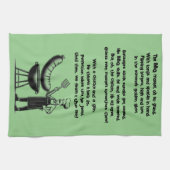 BBQ Master’s Humorous Poem  Theedoek (Horizontaal)