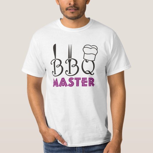 BBQ Master Vaderdag T-shirts (Voorkant)