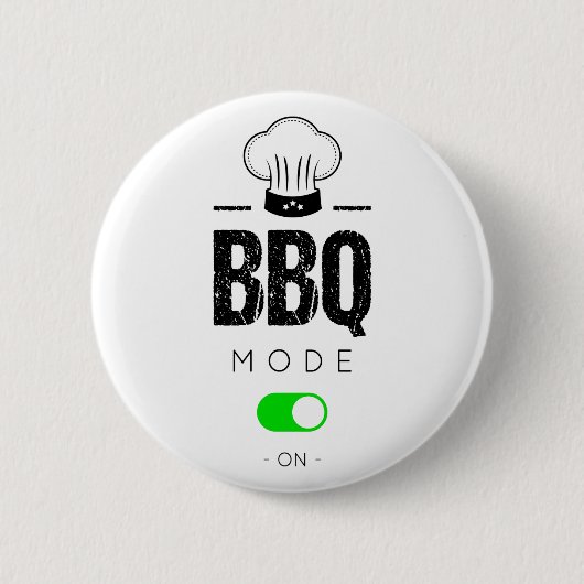 BBQ mode on Ronde Button 5,7 Cm (Voorkant)