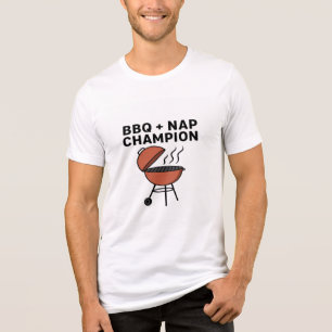 BBQ + Nap Kampioen Tri-Blend Shirt
