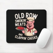 Bbq Old Row Smoking Meats And Clappin Cheeks 1  Muismat (Met muis)