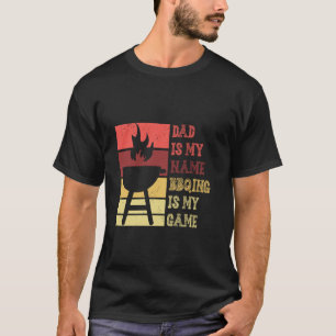 BBQ Papa Grill Meester Barbeque Legende Grilling S T-shirt