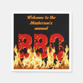  BBQ Papieren servetten (Voorkant)