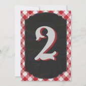 BBQ-partijnummer buiten Bedankkaart (Voorkant)