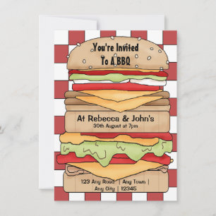 BBQ Party Big Burger Kaart