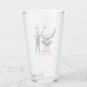BBQ Party  Personalized Chef  Glas (Achterkant)