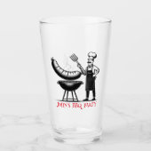 BBQ Party  Personalized Chef  Glas (Voorkant)