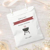 BBQ Party Verjaardag Bedankzakje (Geknipt)