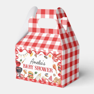 BBQ Picknick Baby Shower Baby Q Bedankt Bedankdoosjes