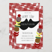 BBQ Picknick Vaderdag Koelen Grillen  Kaart (Voorkant / Achterkant)