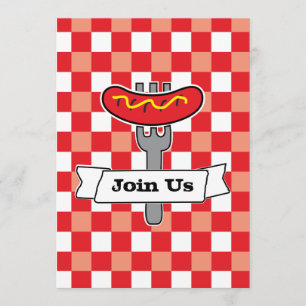 BBQ Picnic Uitnodiging