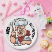 BBQ Pig Pickin' Party Goods Bord (Feest)