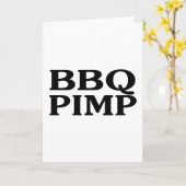 BBQ Pimp Kaart (Gele Bloem)