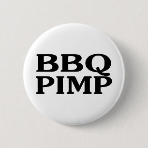 BBQ Pimp Ronde Button 5,7 Cm