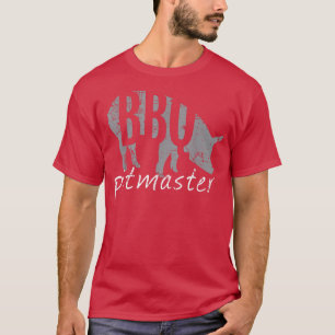 BBQ Pitmaster T, Pig Grilling Grill Vaderdag T-shirt
