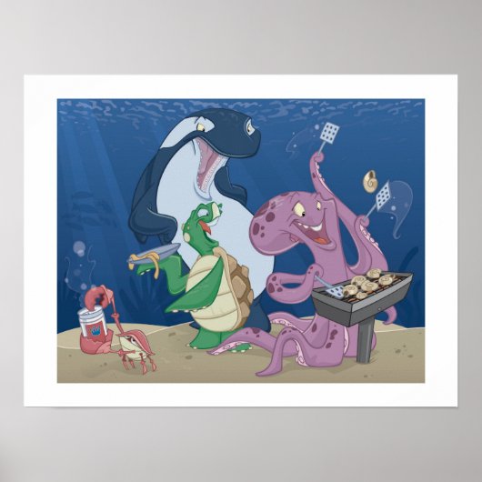 BBQ POSTER (Voorkant)