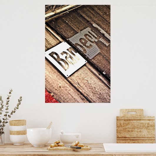 BBQ Poster (Cuisine)