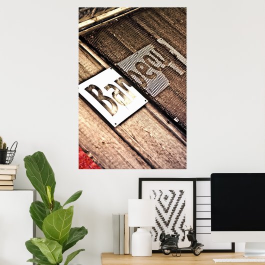 BBQ Poster (Bureau à domicile)