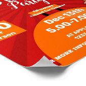 BBQ-poster Poster (Hoek)