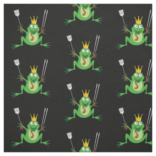 BBQ Prince Pattern Stof (Swatch)