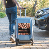 BBQ Restaurant Nourriture Étiquette Vinyl Coupé (Valise Insitu)