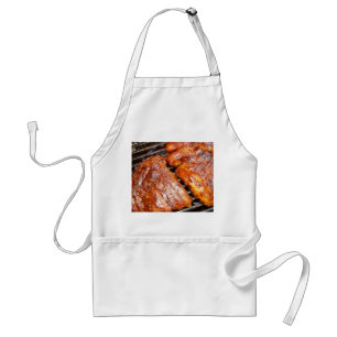BBQ Roken Ribs koken schort